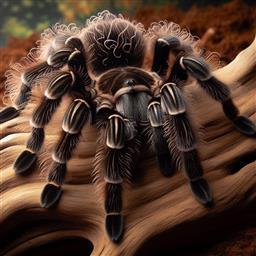 Curly Hair Tarantula spider photo.