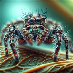 Jumping Spider spider photo.